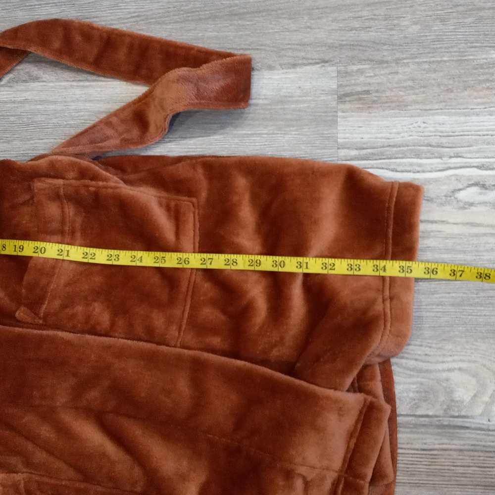 Amazon Essentials Cozy Brown Women's Robe Size XS - Picture 8 of 10